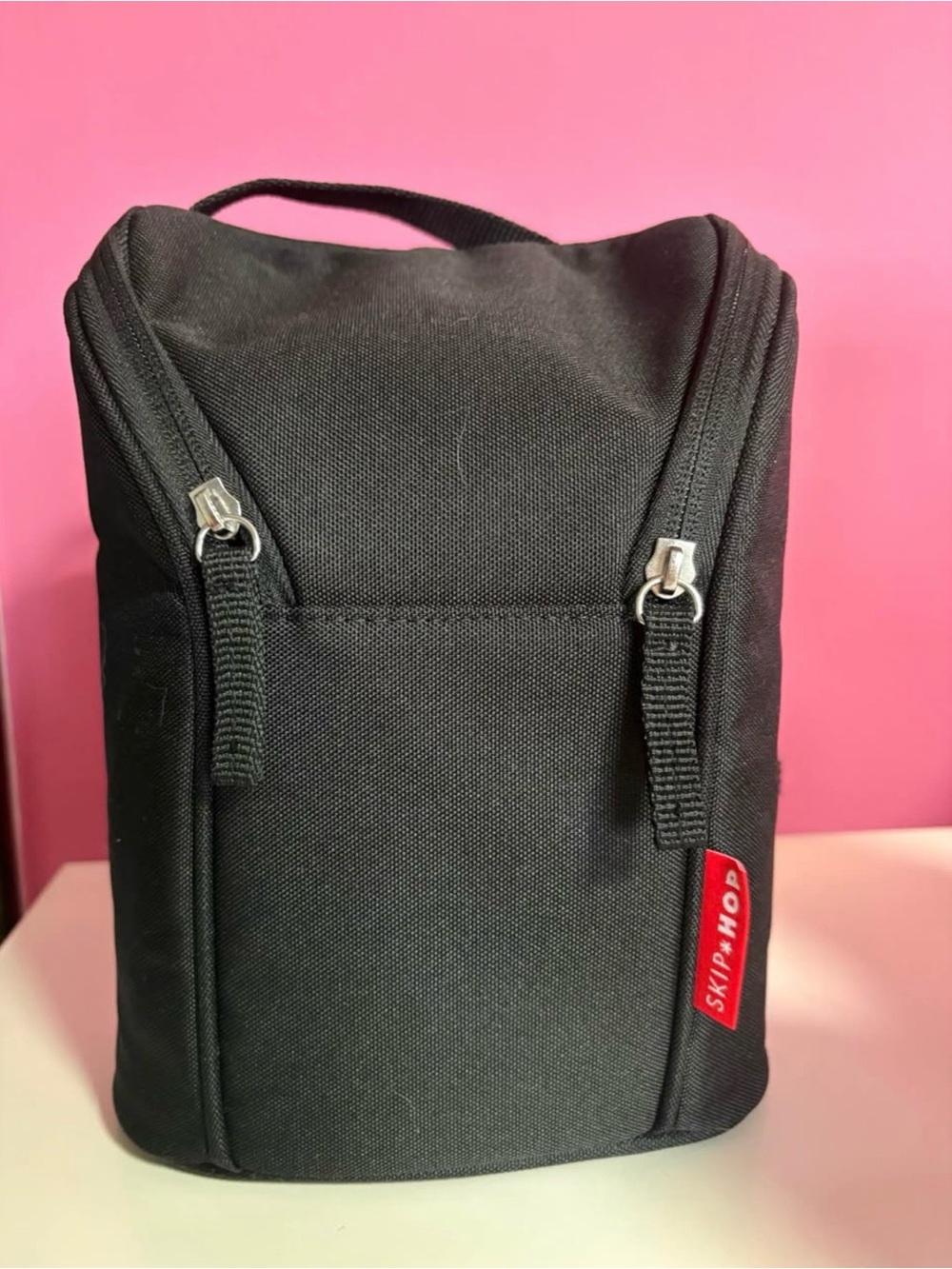 Skip Hop Black Travel Cooler Bag